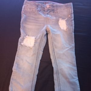 Youth Lee Ankle Crop Girls Jeans Size 5